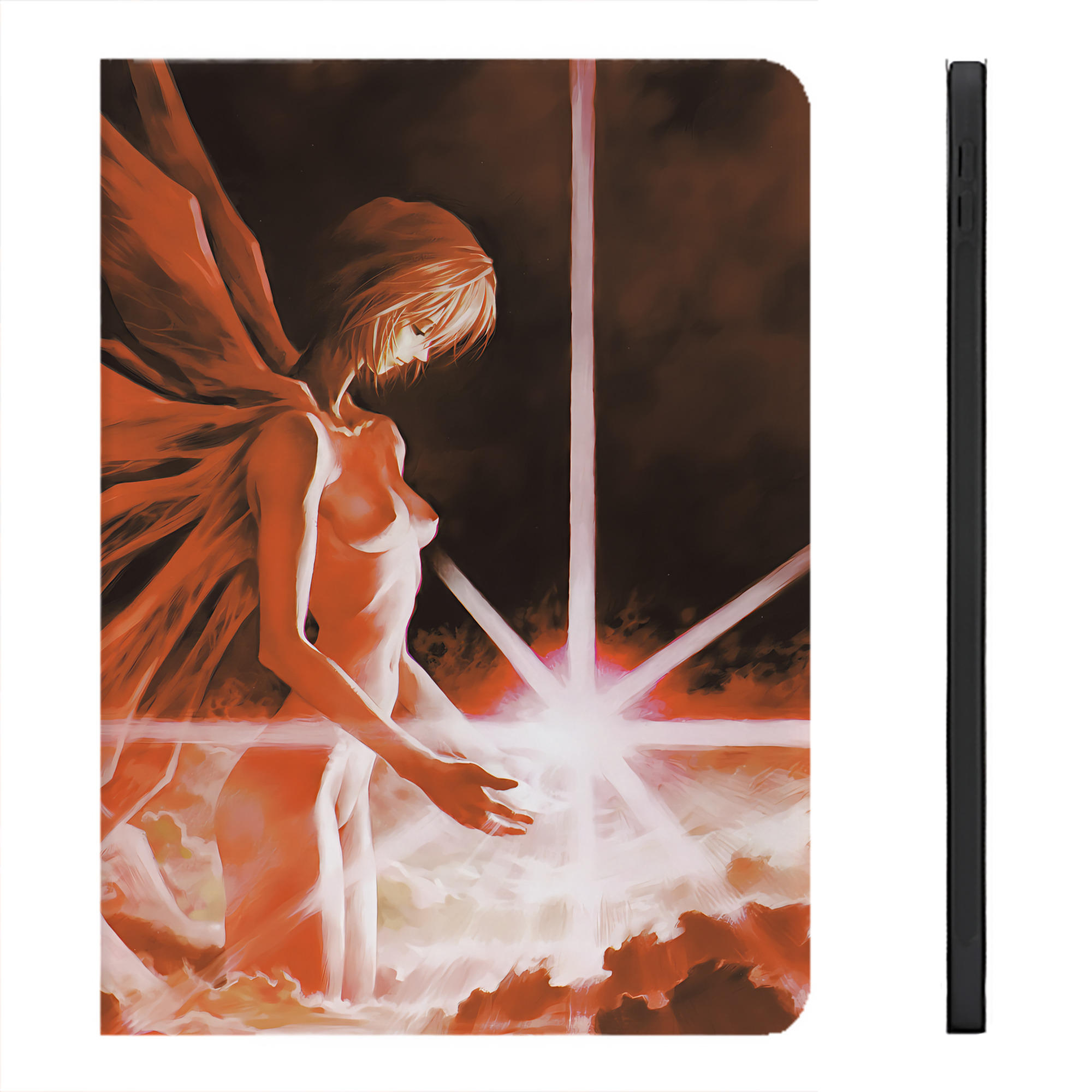 （画像用） EVA 新世紀エヴァンゲリオン IPadケース ペンホルダー付き ブックスタイルデザイン